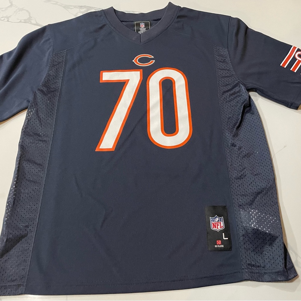 Chicago Bears Youth Braxton Jones Jersey Retails For $60
